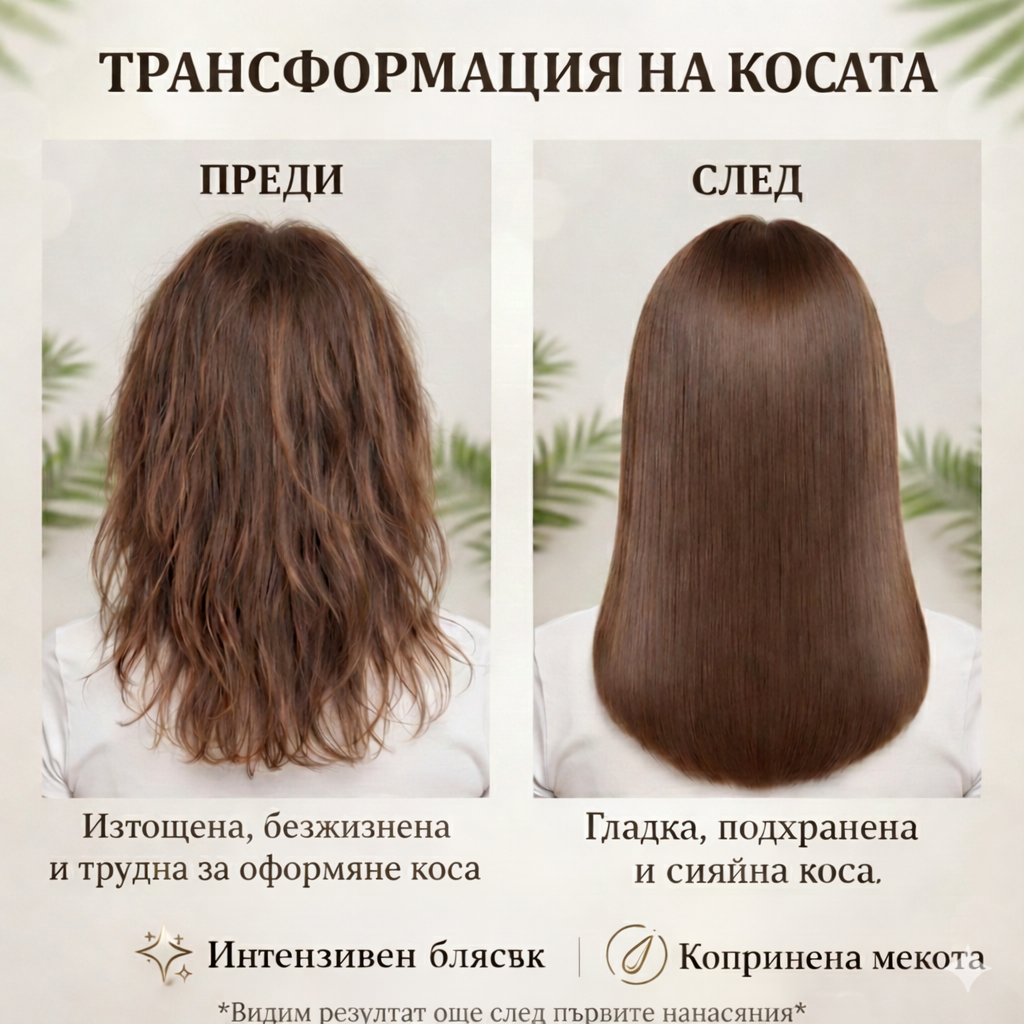 Натурално масло за коса